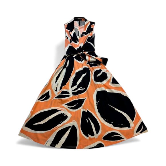 Donna Karan Salmon Tie Dress - Picture 3 of 3